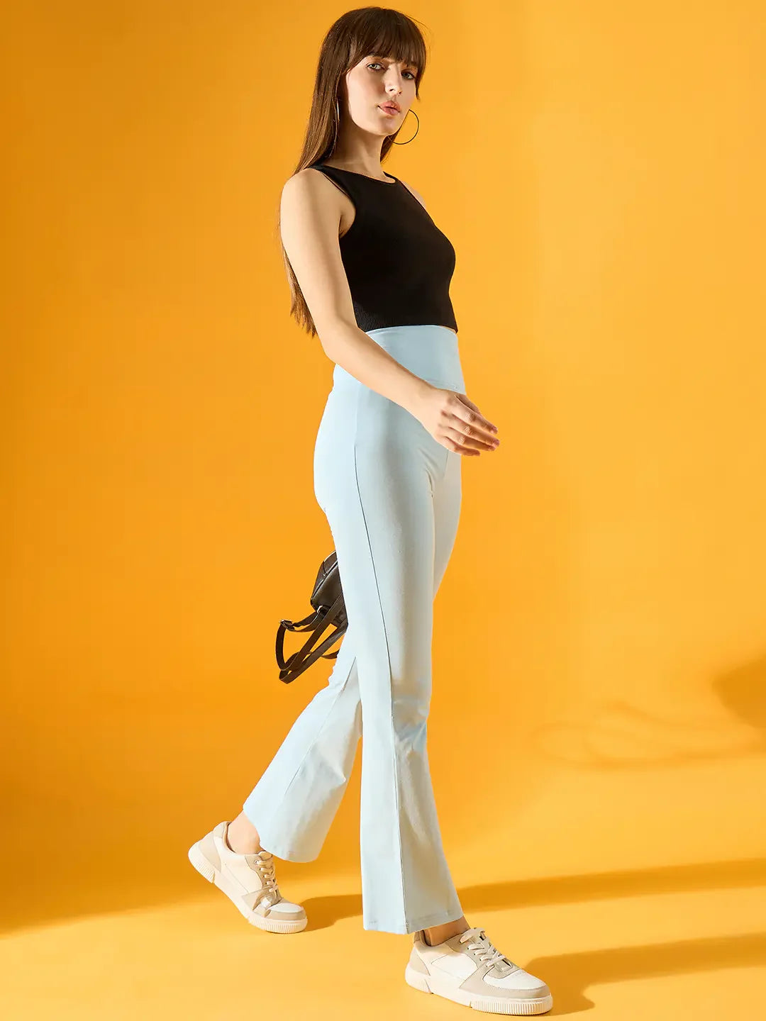 98 Degree North Women’s Sky Stretch Fit Trousers – Fresh Everyday Fashion for Indian Women