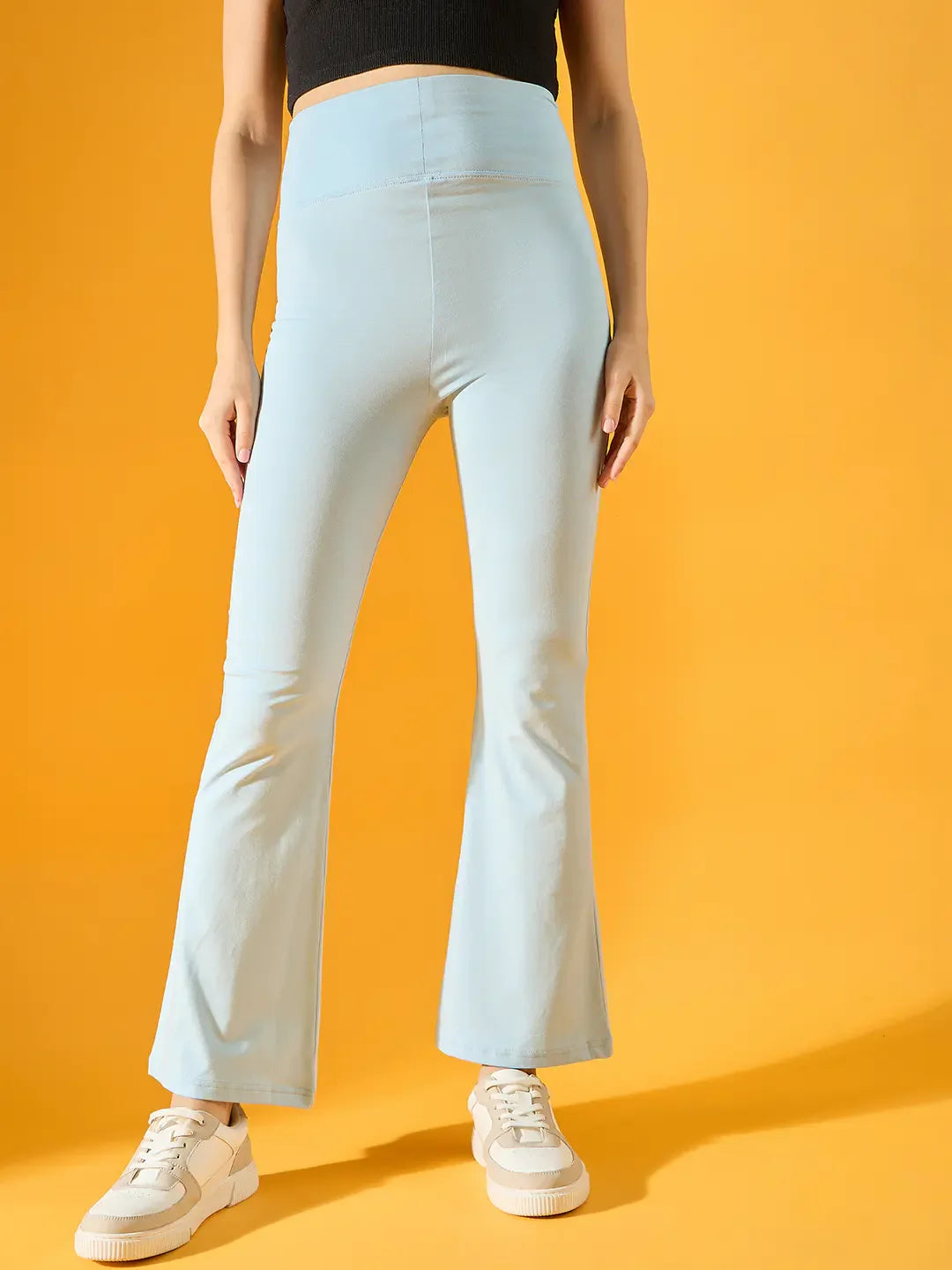 98 Degree North Women’s Sky Stretch Fit Trousers – Fresh Everyday Fashion for Indian Women