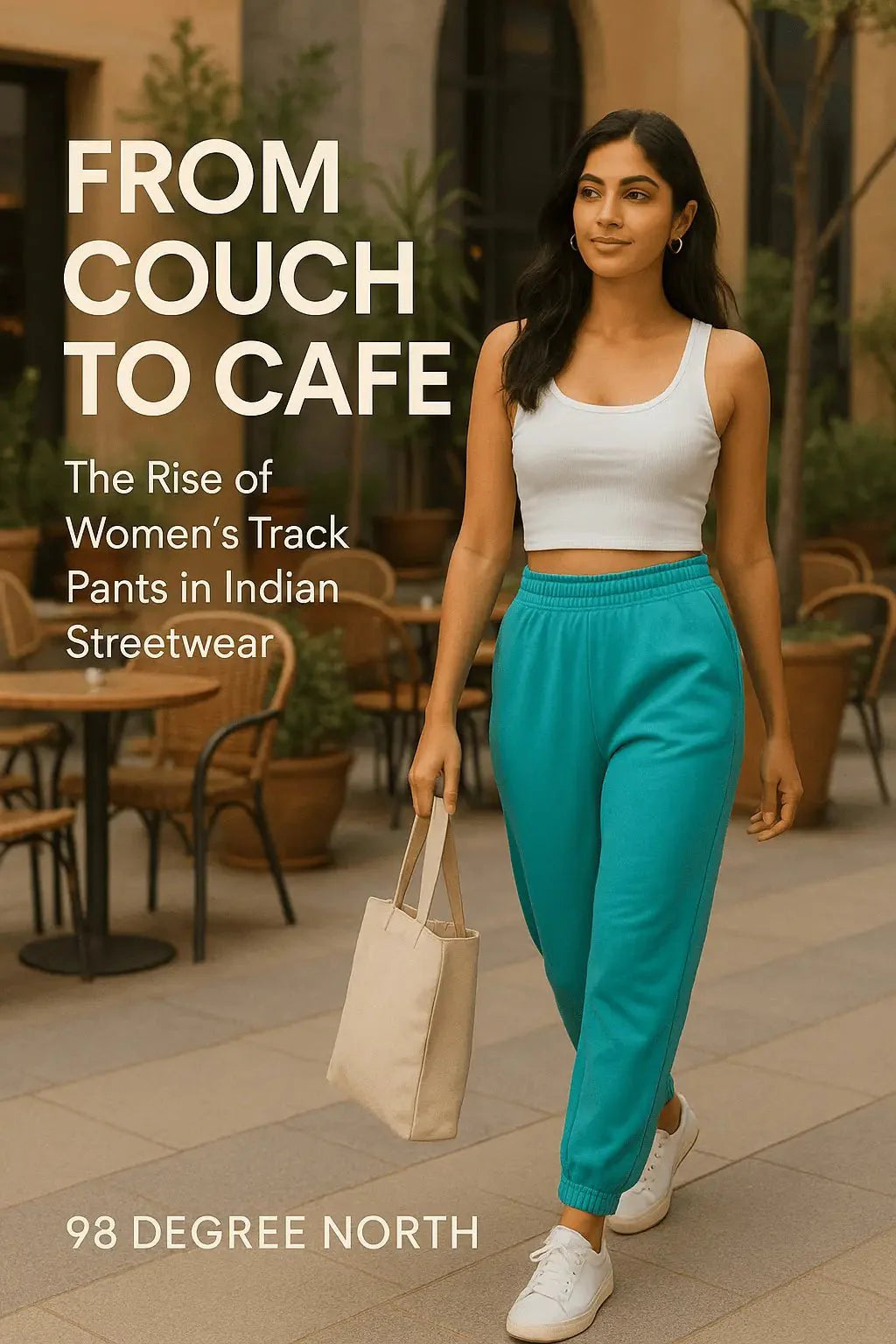 💪 From Couch to Cafe: The Rise of Women’s Track Pants in Indian Streetwear