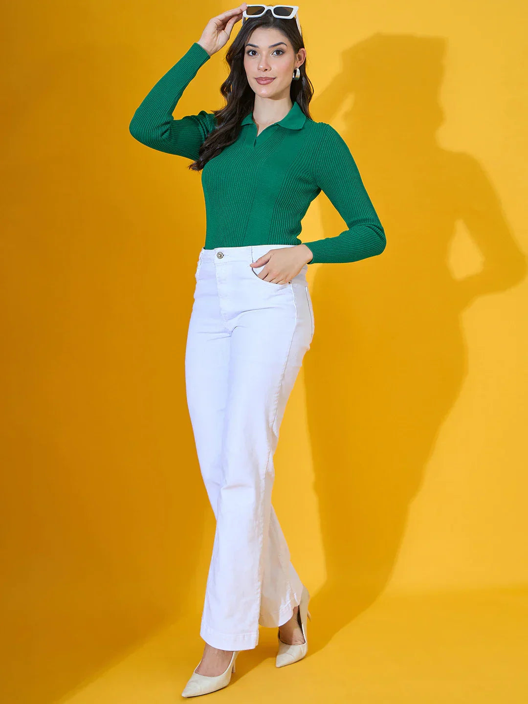 Polo Collar Sweater