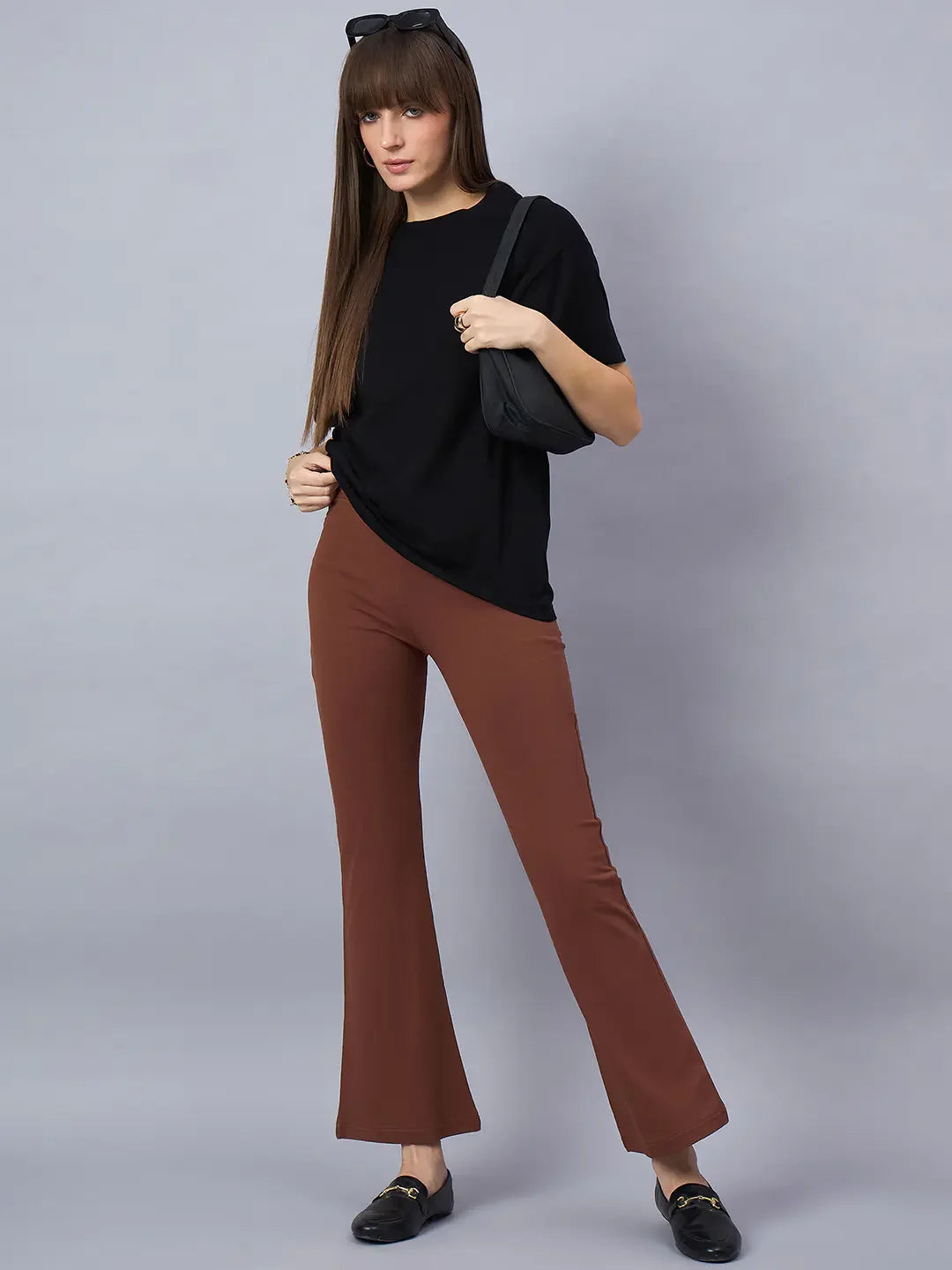 98 Degree North Women’s Oversized Black Tee – Classic Cotton Streetwear Style for Effortless Daily Wear