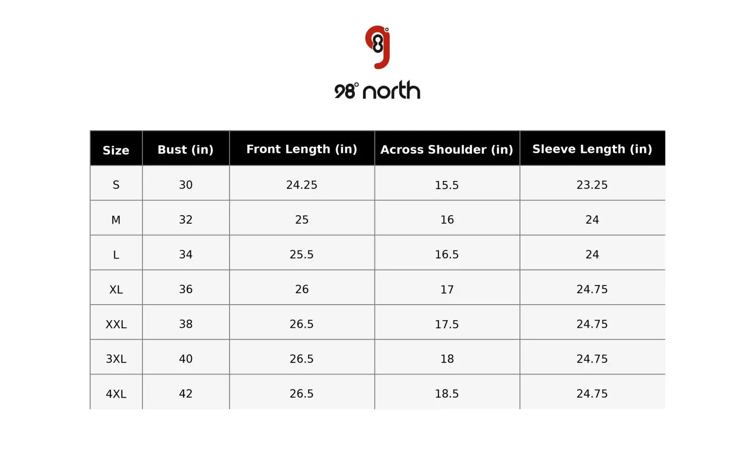 Women Sweatshirt Size